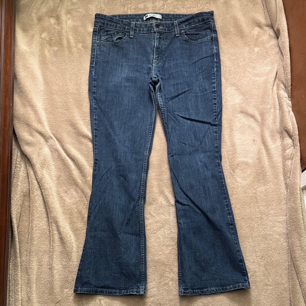 Juniors 13M - Levi's 518 Superlow Dark Blue Boot Cut Jeans